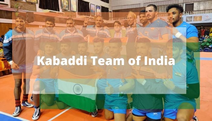 Kabaddi Team of India