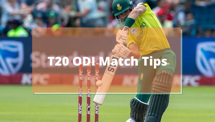 टी20 वनडे मैच टिप्स