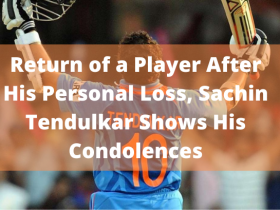 सचिन तेंदुलकर ने व्यक्त की संवेदना